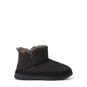 Dearfoams Men's James Woven Boot